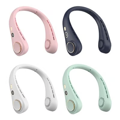 🍃Stay Cool Anywhere This Summer With A Hands-Free Portable Neck Fan❄️  Summer Cooling Special — 50% OFF