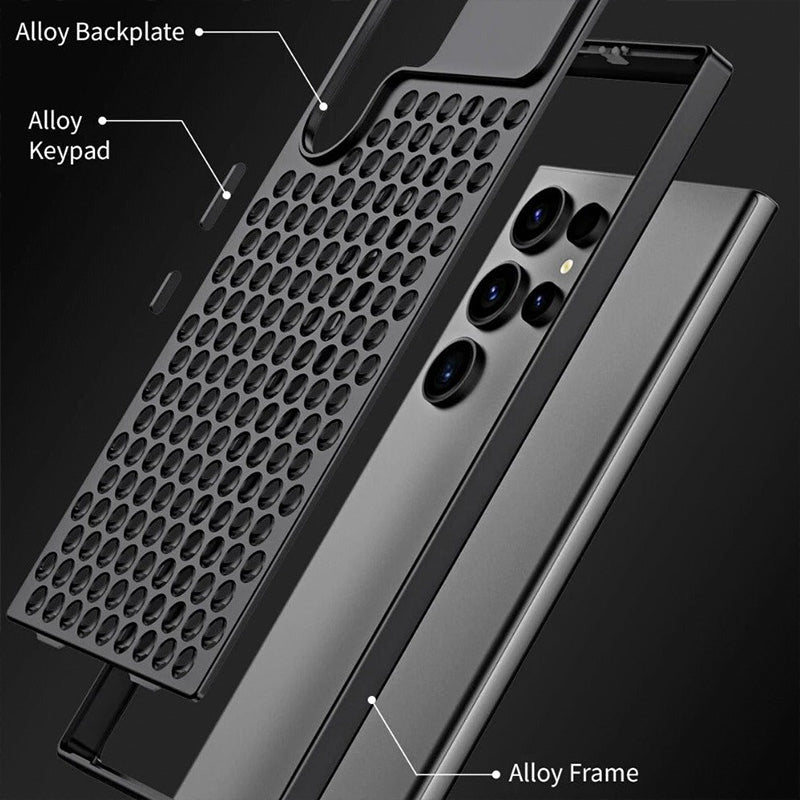 Efficient Heat Dissipation Metal Phone Cases for Samsung Series